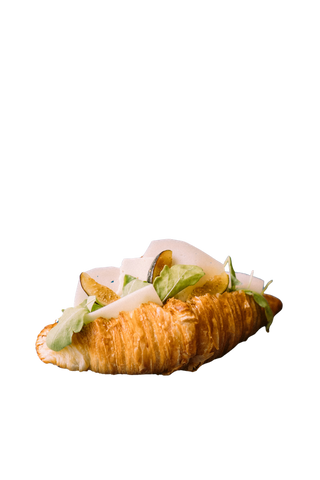 Croissant De Queso Y Fruta
