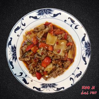 75  -Vitello in salsa piccante