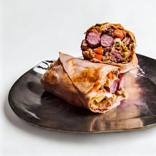 Chicken Shawarma (Double Sausage)