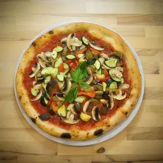 Pizza Roja Vegana
