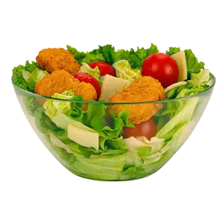 Салат Цезарь с курицей
