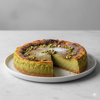 Tarta Cremosa De Pistacho