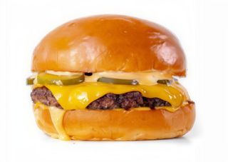 HAMBURGUESA CHEESE BURGER (200 gr Vaca y Buey)