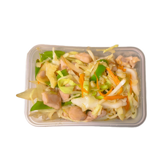 pollo con verduras