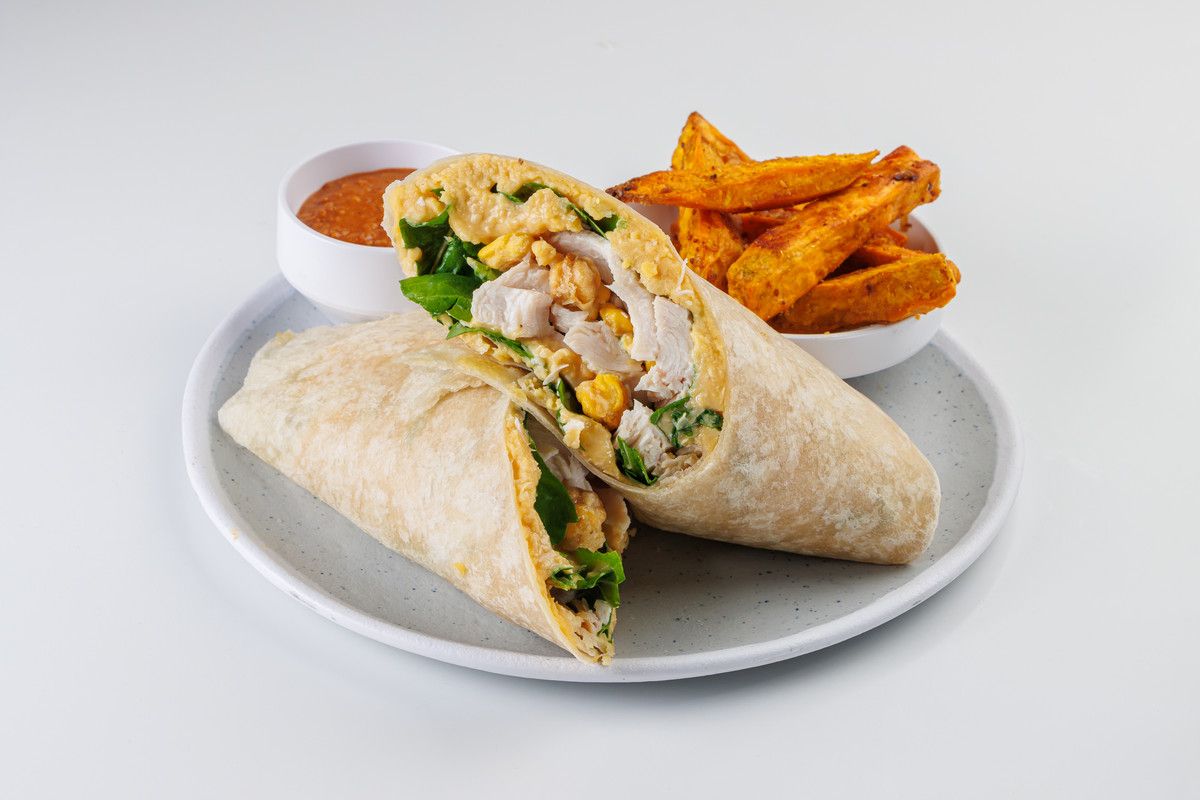 Wrap De Pollo Asado