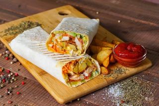 Шаурма в лаваше ( 1 порция )