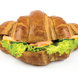 Круасан зерновий з сьомгою