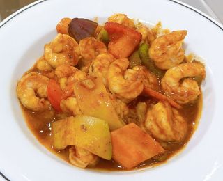 Gambas Estilo Tailandés (Picante)