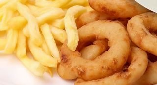 Plato De Aros De Cebolla