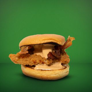 CRUNCHY SMOKECHICKEN VEG