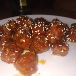 86.pollo frito con sésamos
