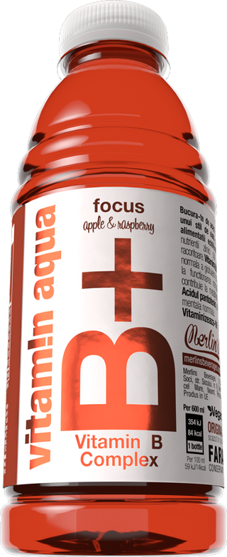 APA CU VITAMINE B+ VITAMIN AQUA APPLE&AMP: RASPBERRY 600 ML