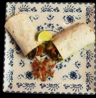 Burrito vegetariano