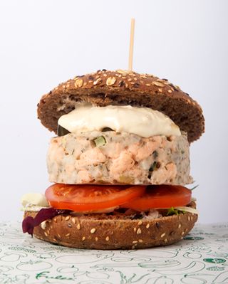 Salmon Fish-Burger