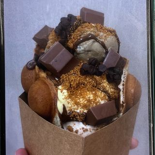 Bubble Waffle Gli Angeli con Gelato