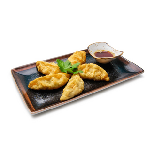 Гёдза жаренные креветка-краб (5шт)