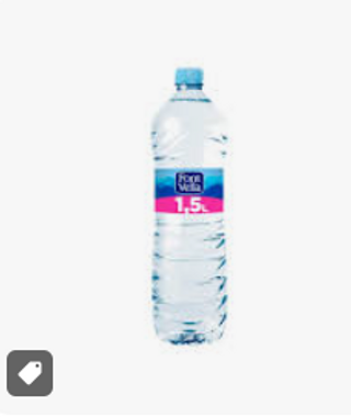 Agua (1.5 L.)