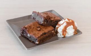 Brownie Con Dulce De Leche