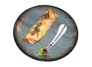 Omletă cu șuncă și cașcaval