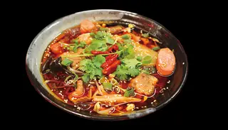 1A Bollito misto alla salsa speciale del Sichuan - carne 