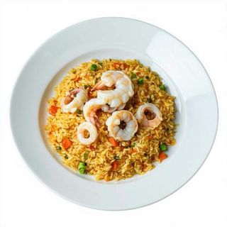 31. Gambas Envuelto Con Arroz En Salsa De Soja