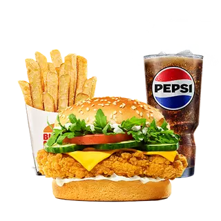 Chicken Crunch Supreme Menu