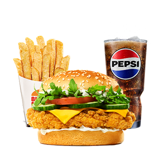 Chicken Crunch Supreme Menu