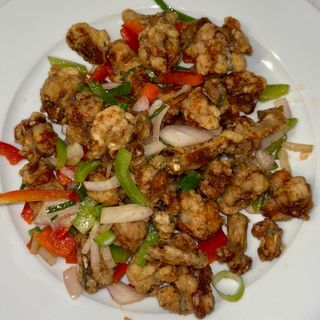 Rana a la pimienta y sal