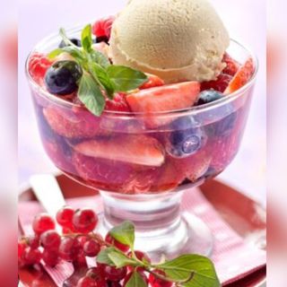 Salade Fruits + Boule de Glace