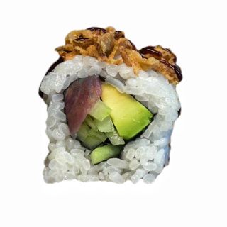 Crunch Atún Uramaki 8 piezas