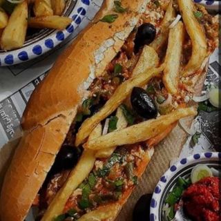 Sandwichs Kafteji merguez