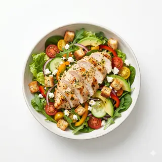 Ensalada de pollo
