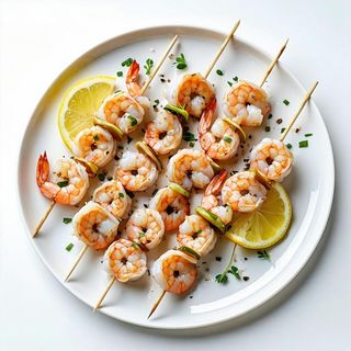 69a. Spiedini di gamberi