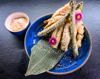 Tempura szparagi