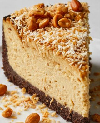 Tarta De Queso De Cacahuete (Porción)