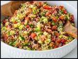 Crunchy Kachumbari & Quinoa Salad