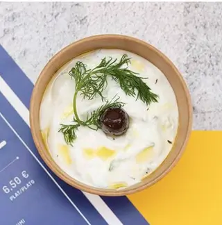 Tapa de tzatziki 