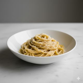 Spaghetti cacio e pepe