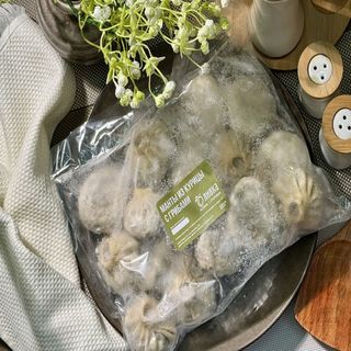  Манты из курицы с грибами 975 гр