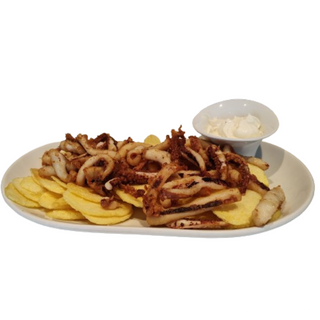 Rabas De Calamar (1/2 Ración)