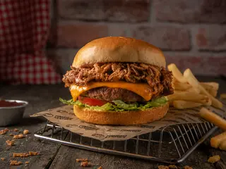 Burger Pulled Pork
