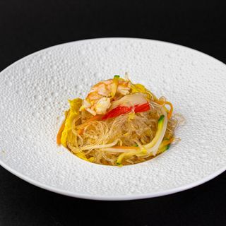 43. SPAGHETTI SOIA CON FRUTTI DI MARE