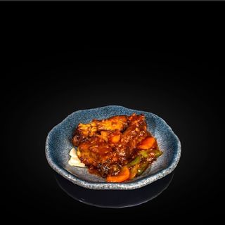 50A,Costilla Con Salsa De Ajo