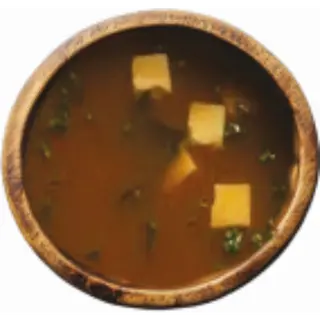  SOUPE MISO   GAMBAS