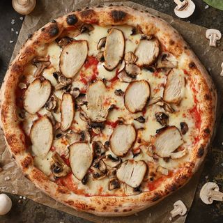 Пицца "Курица и грибы"