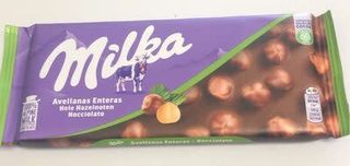 CHOCO MILKA AVELLANAS 100G