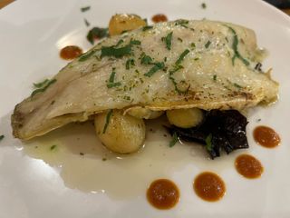 Lubina Estilo Donostiarra Al Horno