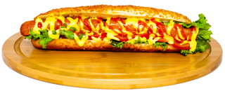 Хот-дог с говядиной