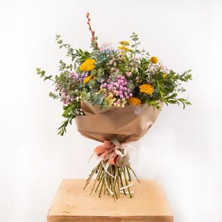 Ramo De Paniculata Rainbow Y Verdes