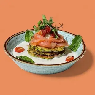 Ukrainian Zuchini Pancakes